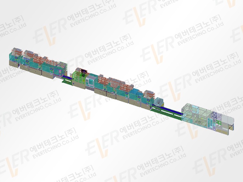 Smartphone Assembly-Test-Packing InLine System