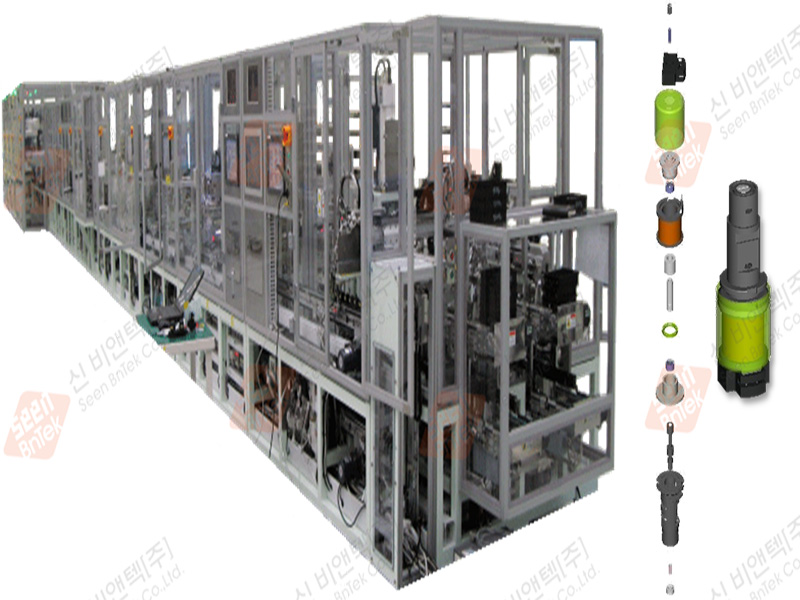 Solenoid Valve 자동 조립 라인